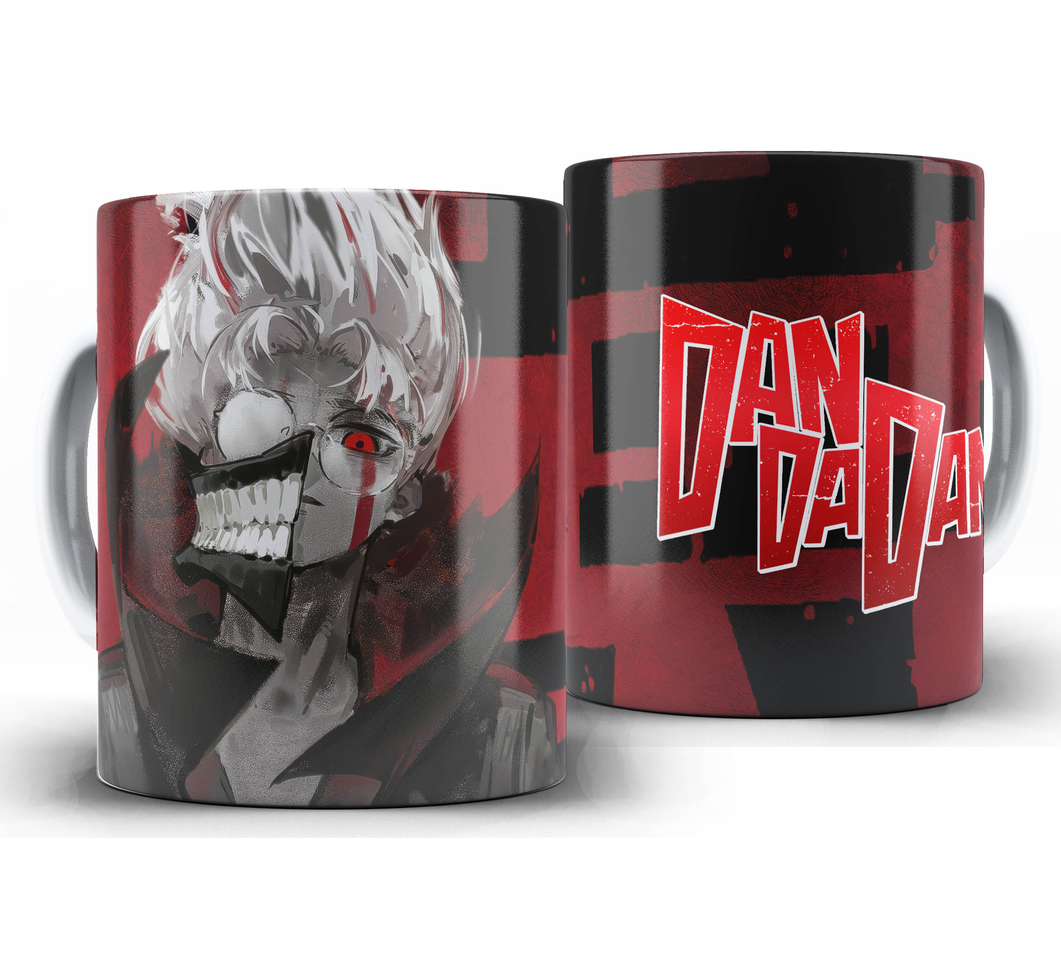 Caneca Anime - Dan Dan Dan W8 - Okarun Turbo